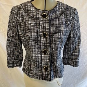 3/4 sleeve blazer